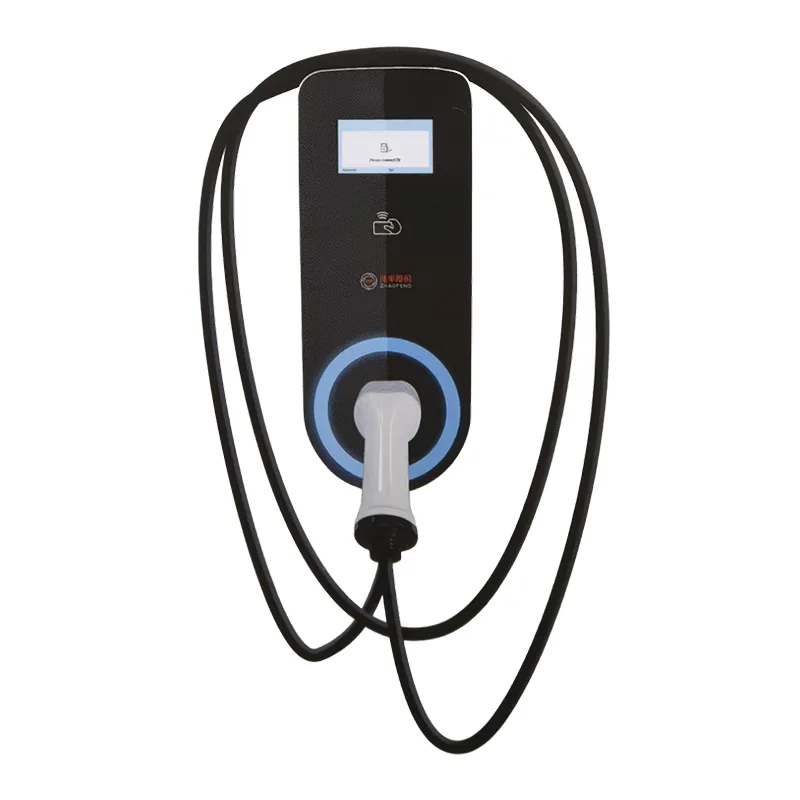 7 kW wandmontierter AC-Ladesäule